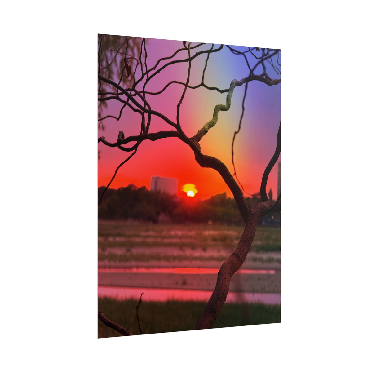 Romanian Sunset Rolled Posters