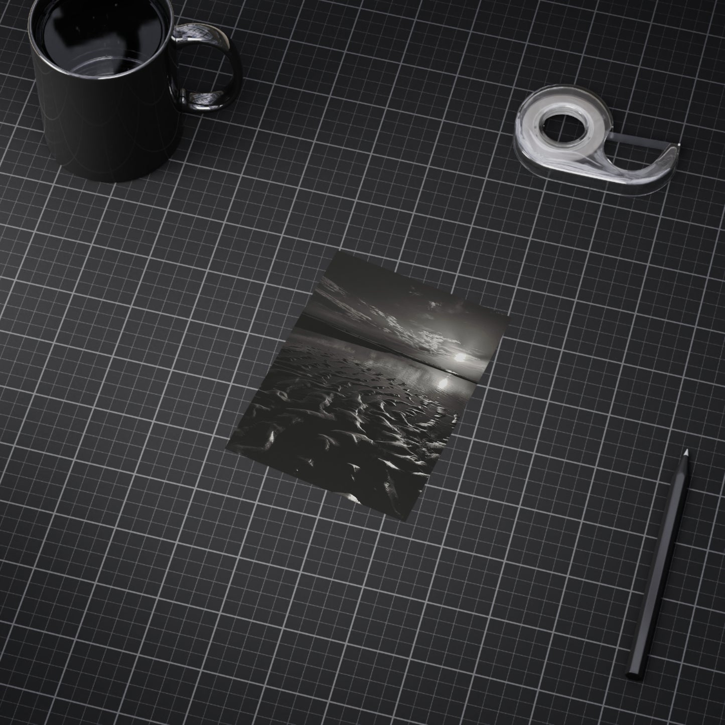Water to Mars aka Tears of the Goddess Paper Print