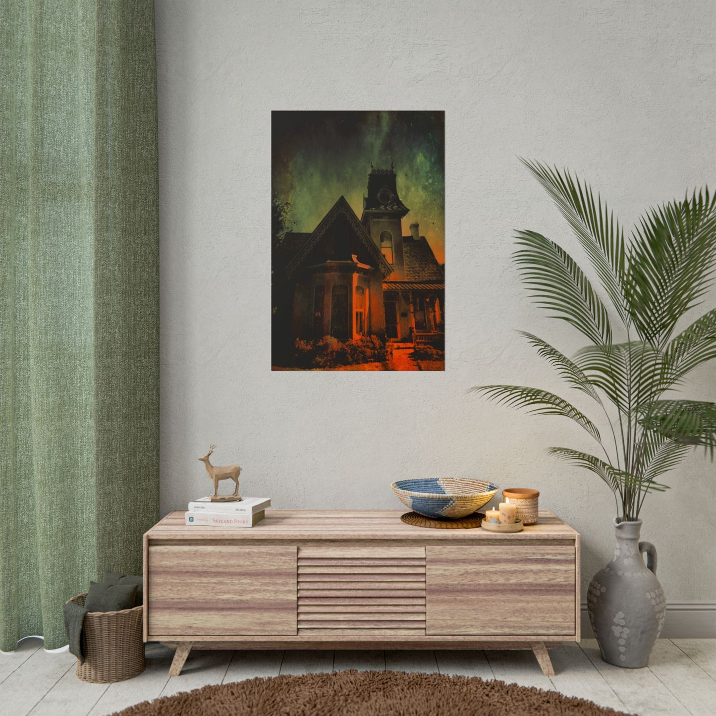 The Old House on the Left Rolled Poster