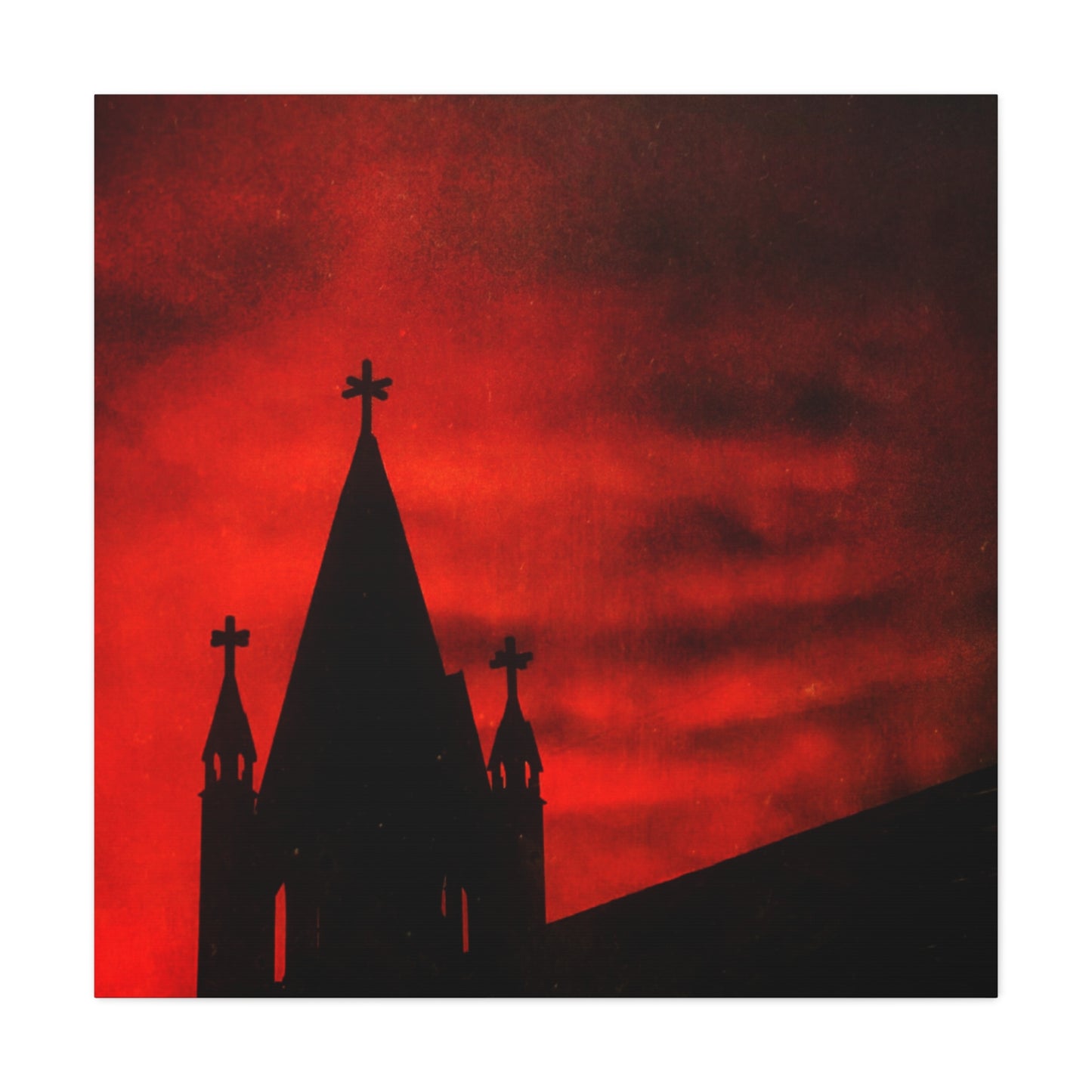 Blood Dusk Matte Canvas, Stretched, 1.25"