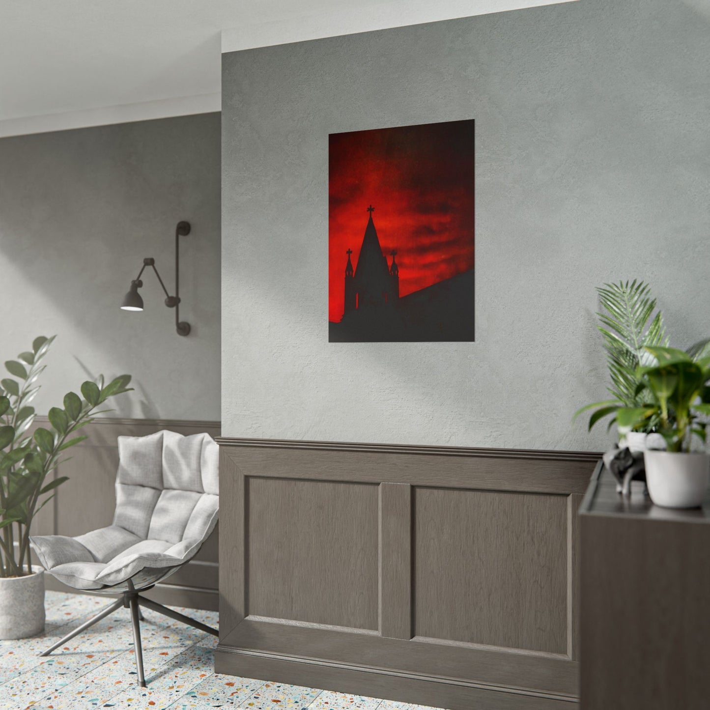 Blood Dusk Rolled Poster