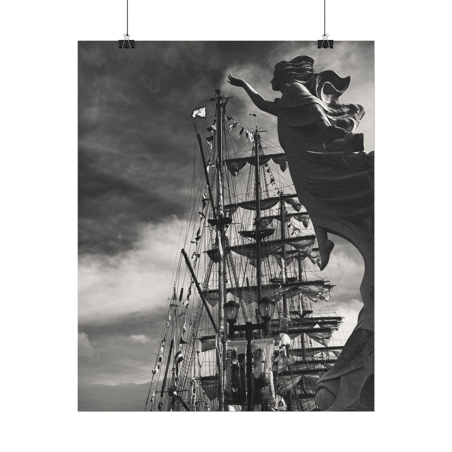 Hope and the Tall Ships Rolled Poster
