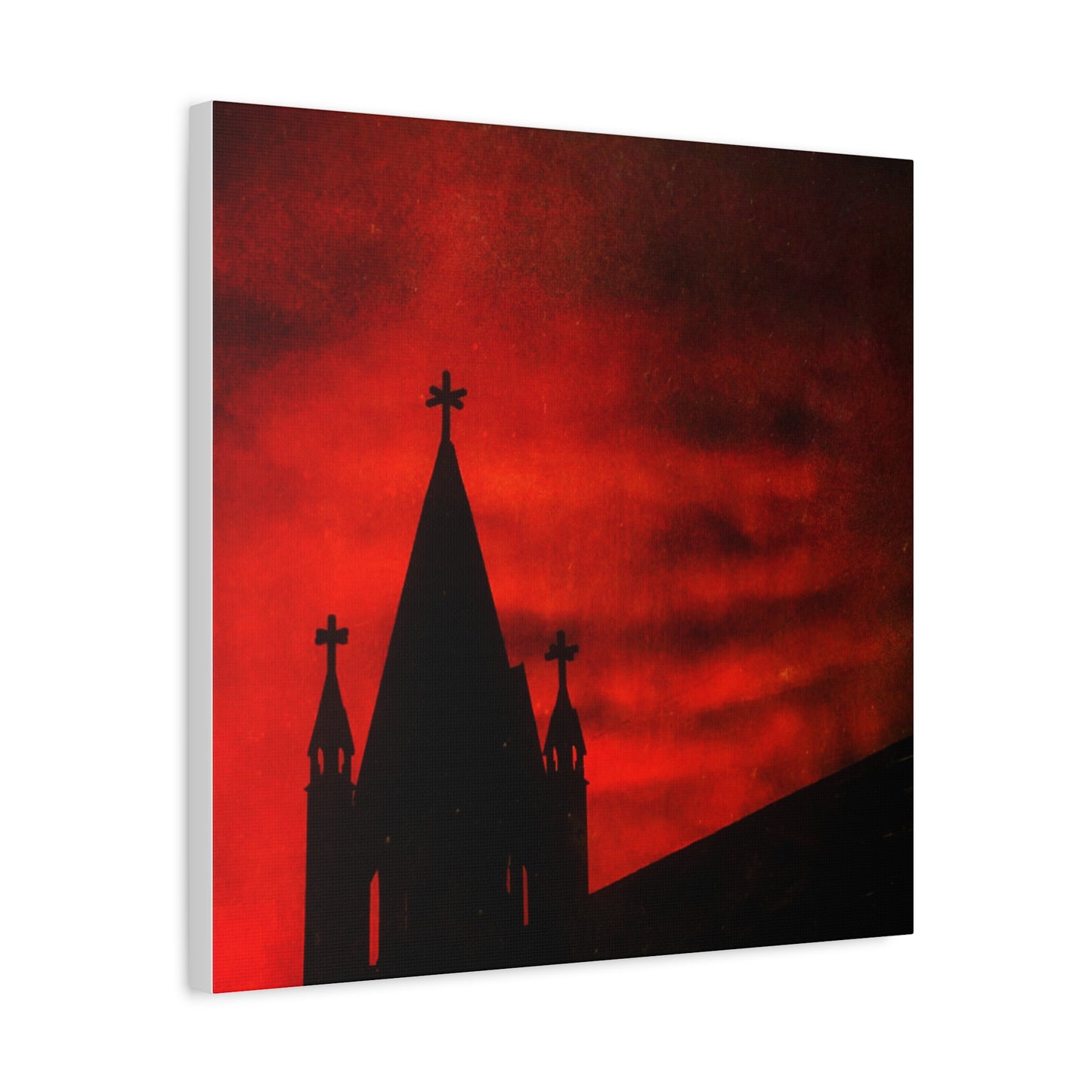 Blood Dusk Matte Canvas, Stretched, 1.25"