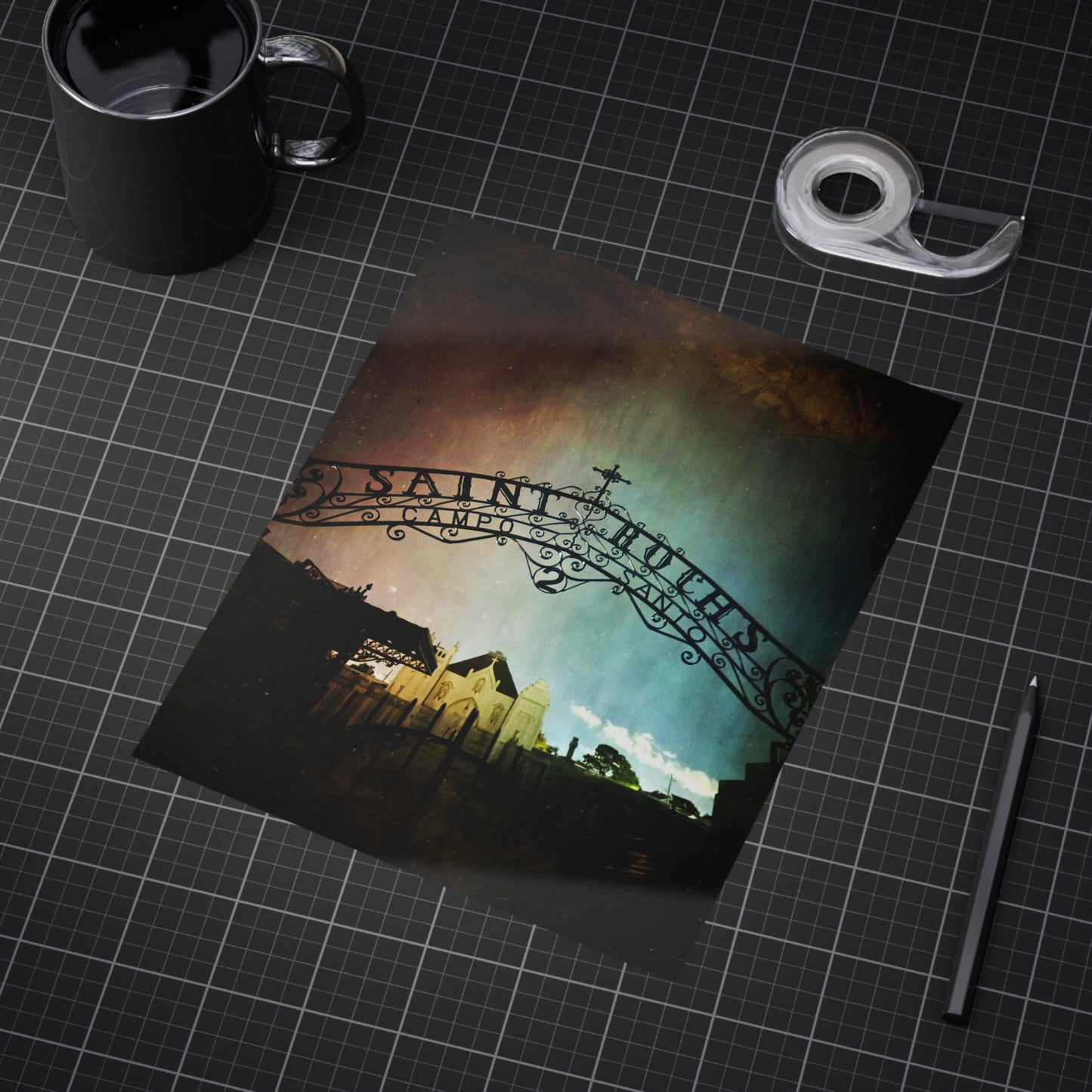 St. Roch Paper Print