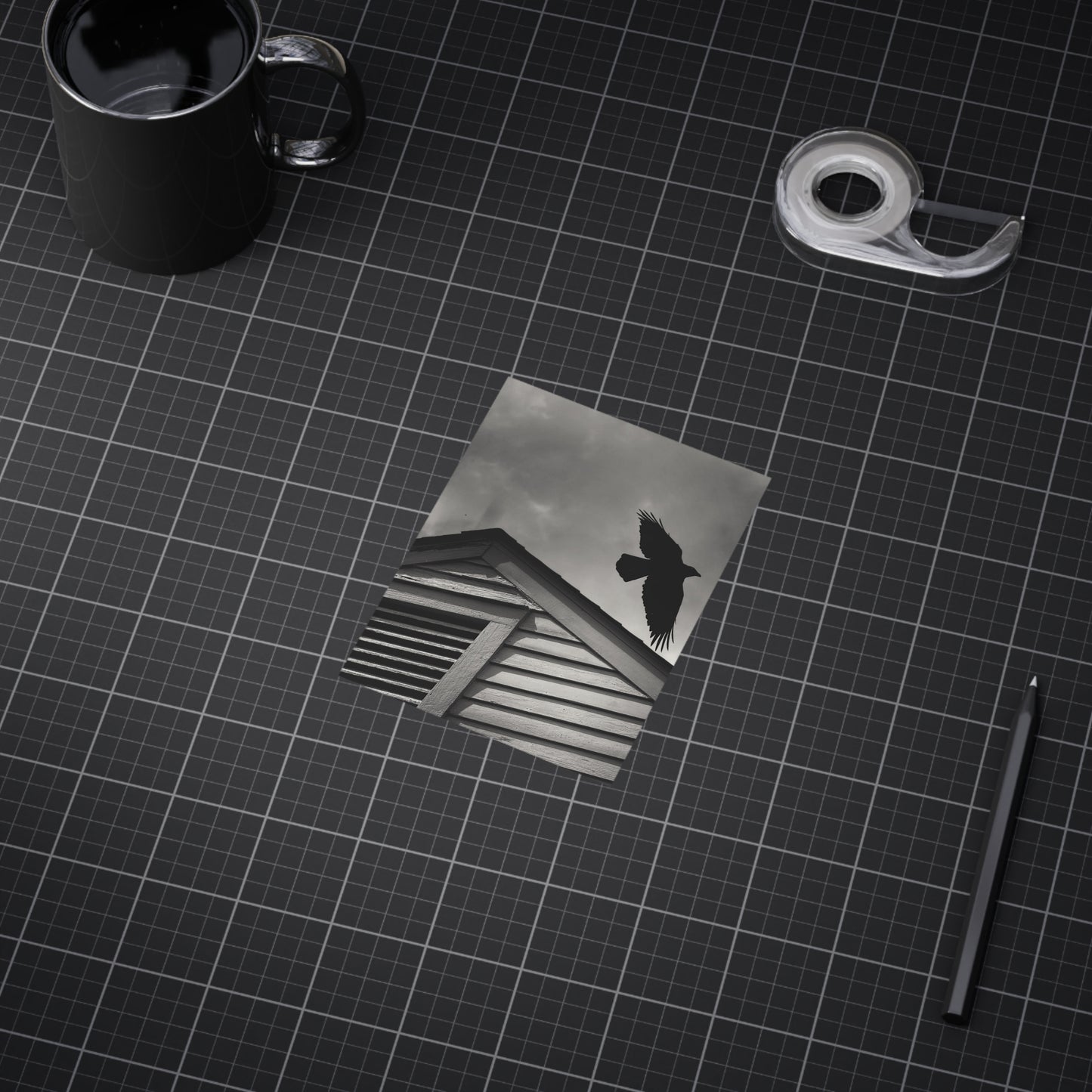 The Messenger Paper Print