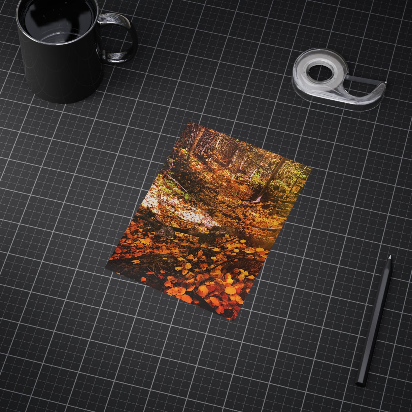 Autumn Gold Paper Print