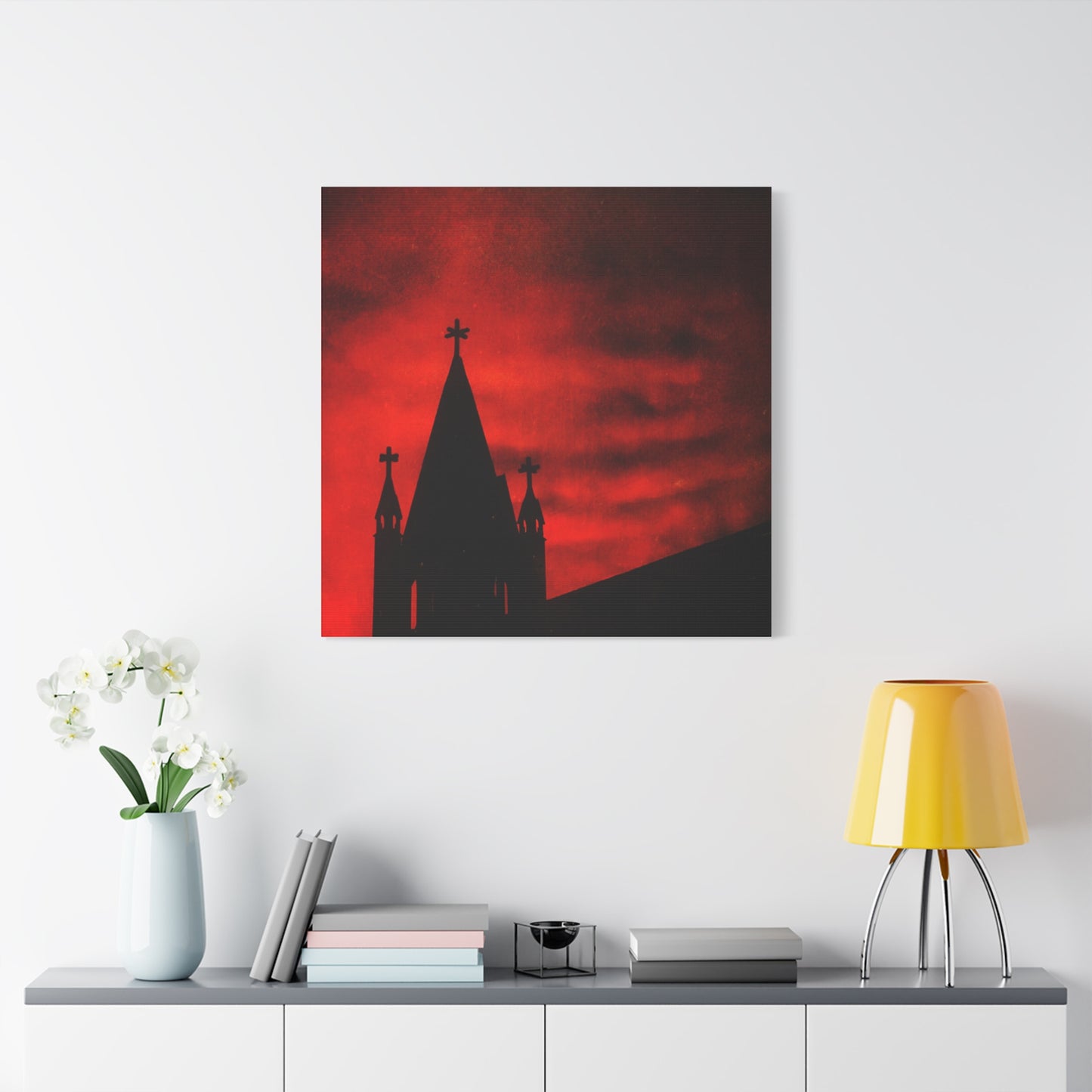Blood Dusk Matte Canvas, Stretched, 1.25"