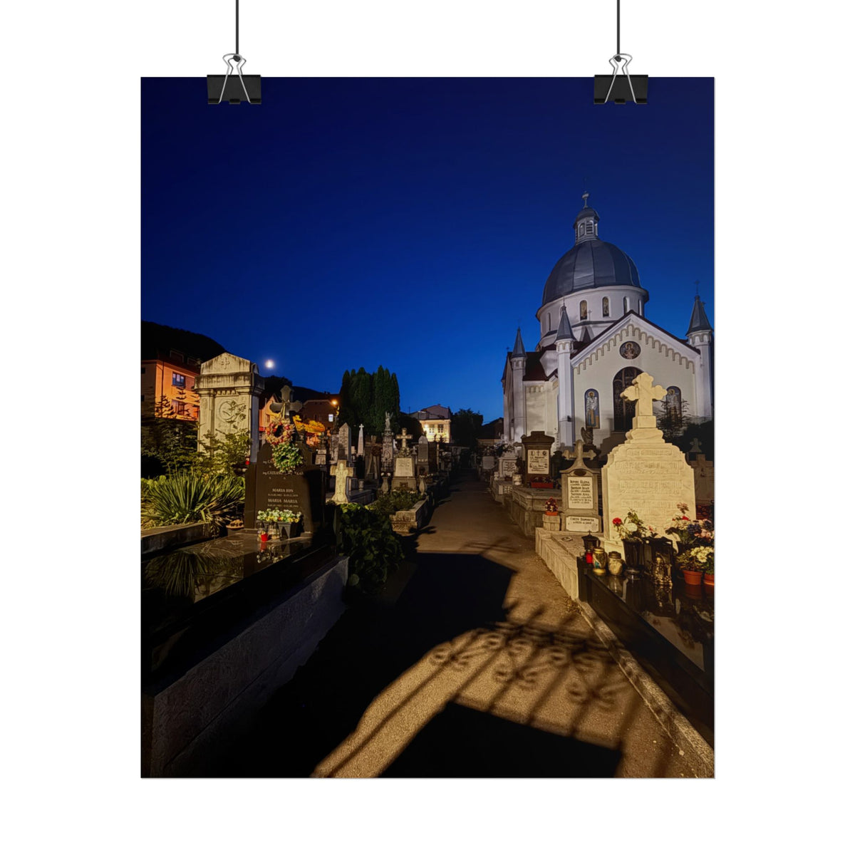 Moonrise Over Transylvania (V.1) Rolled Posters