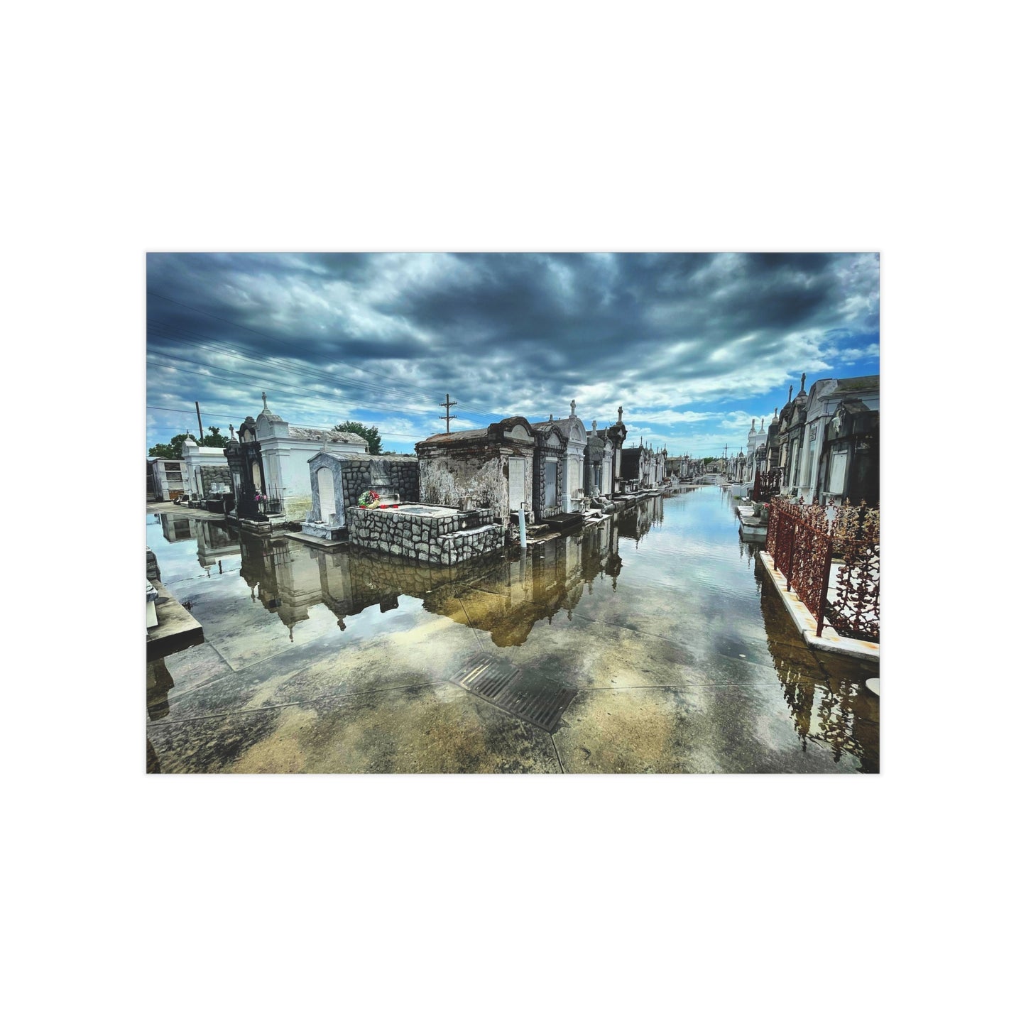 Heaven's Crossroads Paper Print