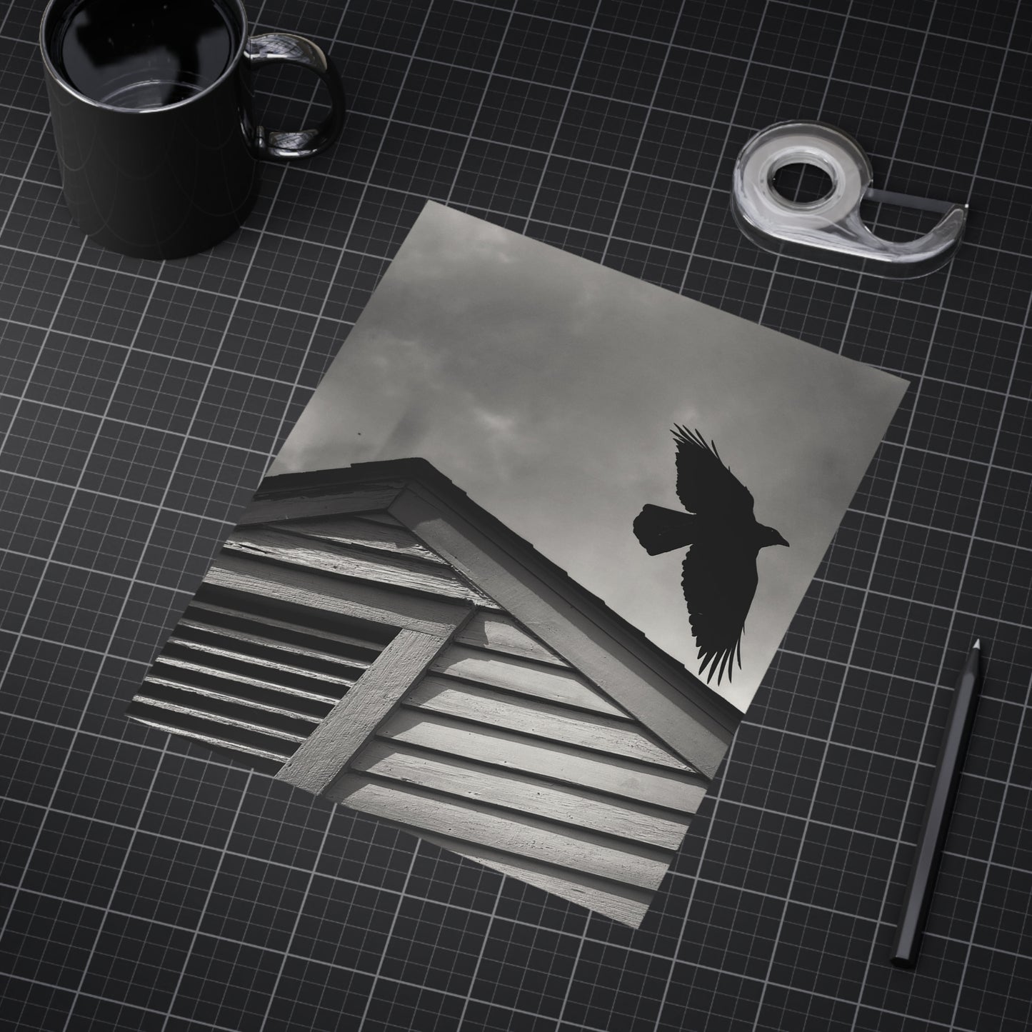 The Messenger Paper Print