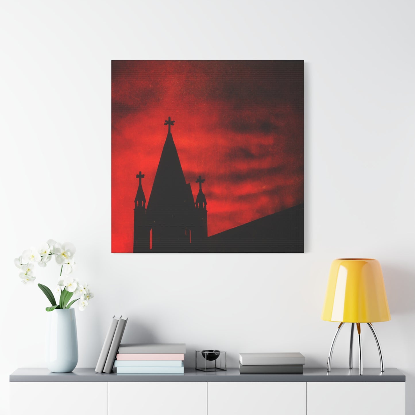 Blood Dusk Matte Canvas, Stretched, 1.25"