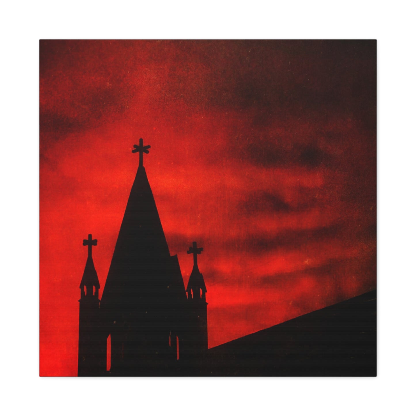 Blood Dusk Matte Canvas, Stretched, 1.25"