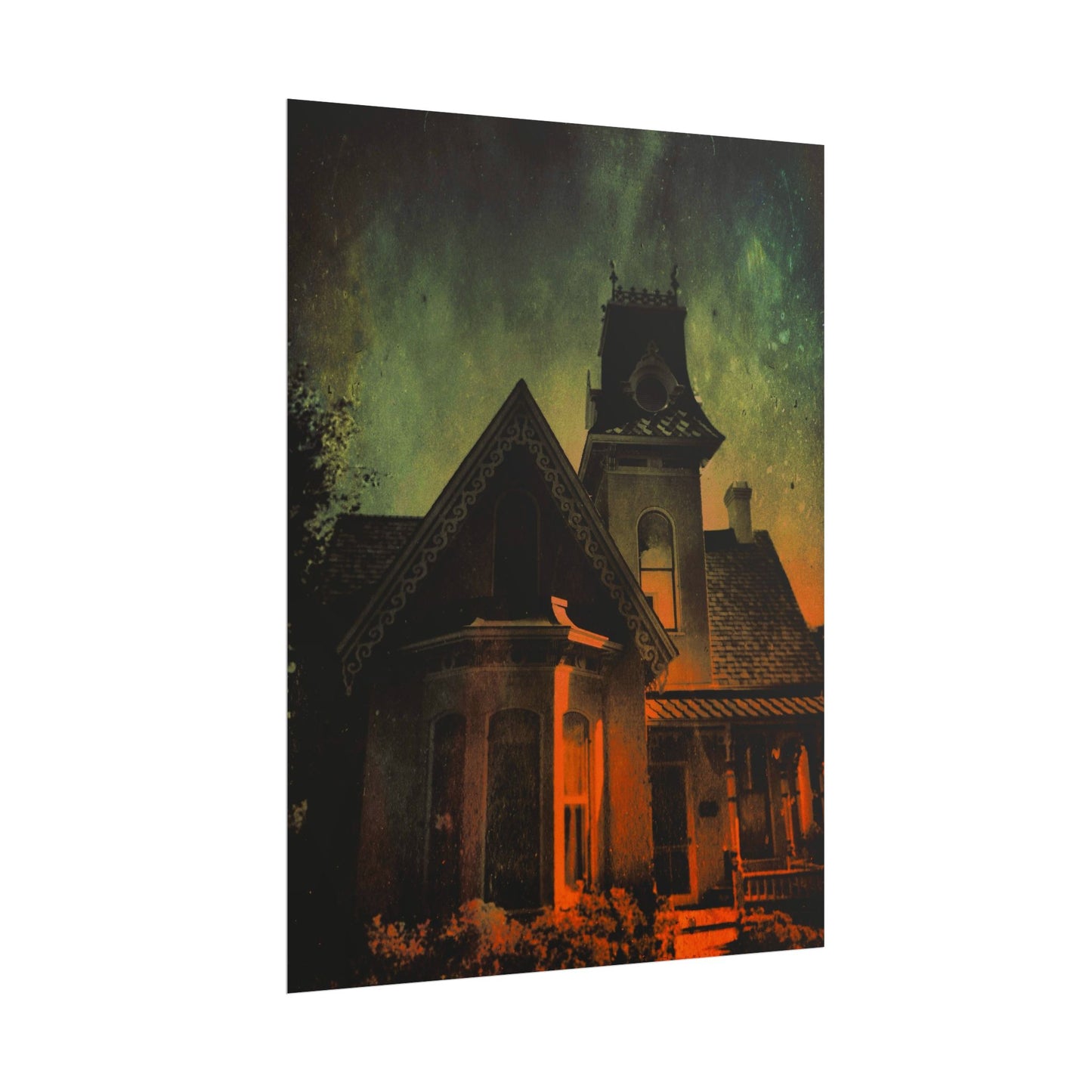 The Old House on the Left Rolled Poster
