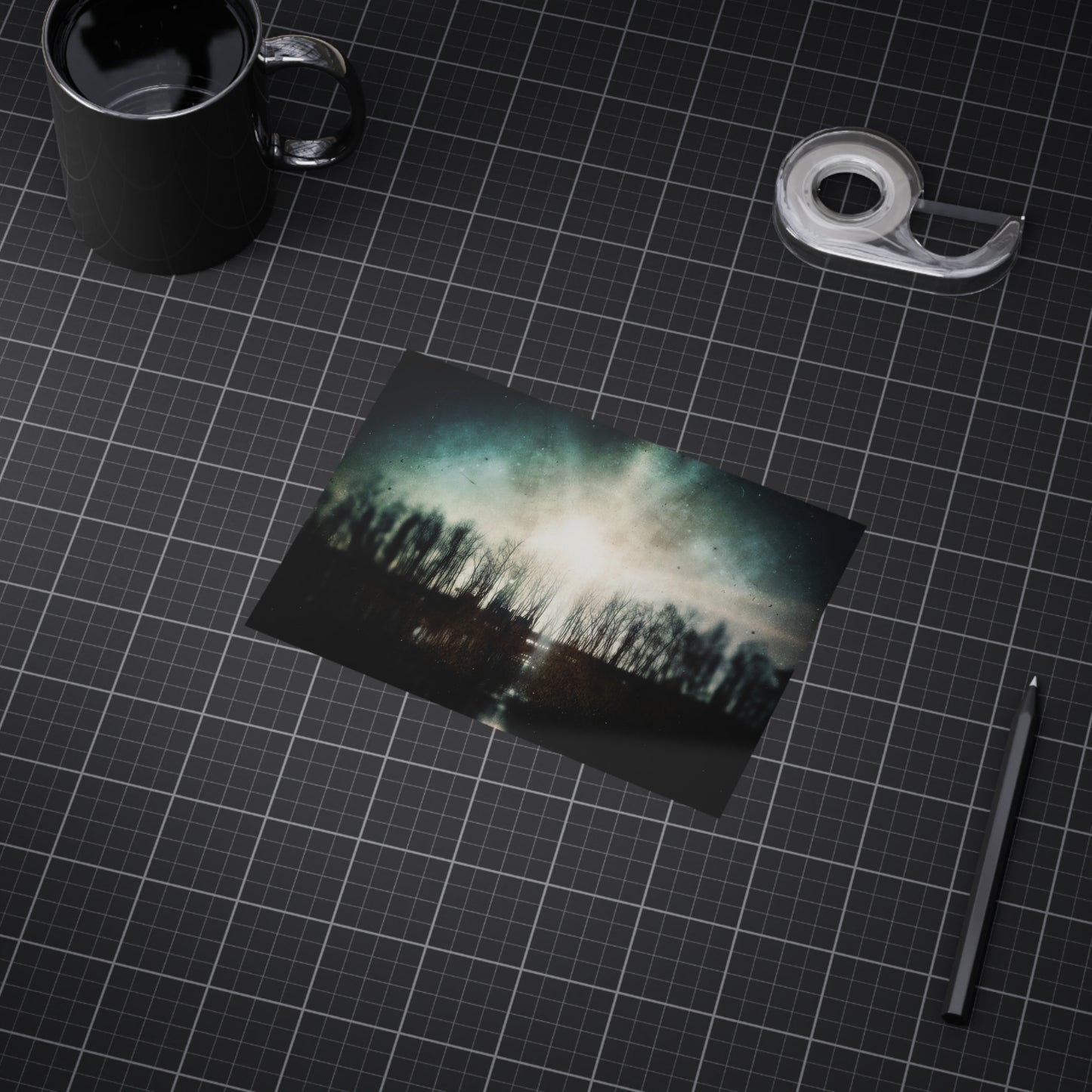Bayou Dusk Paper Print