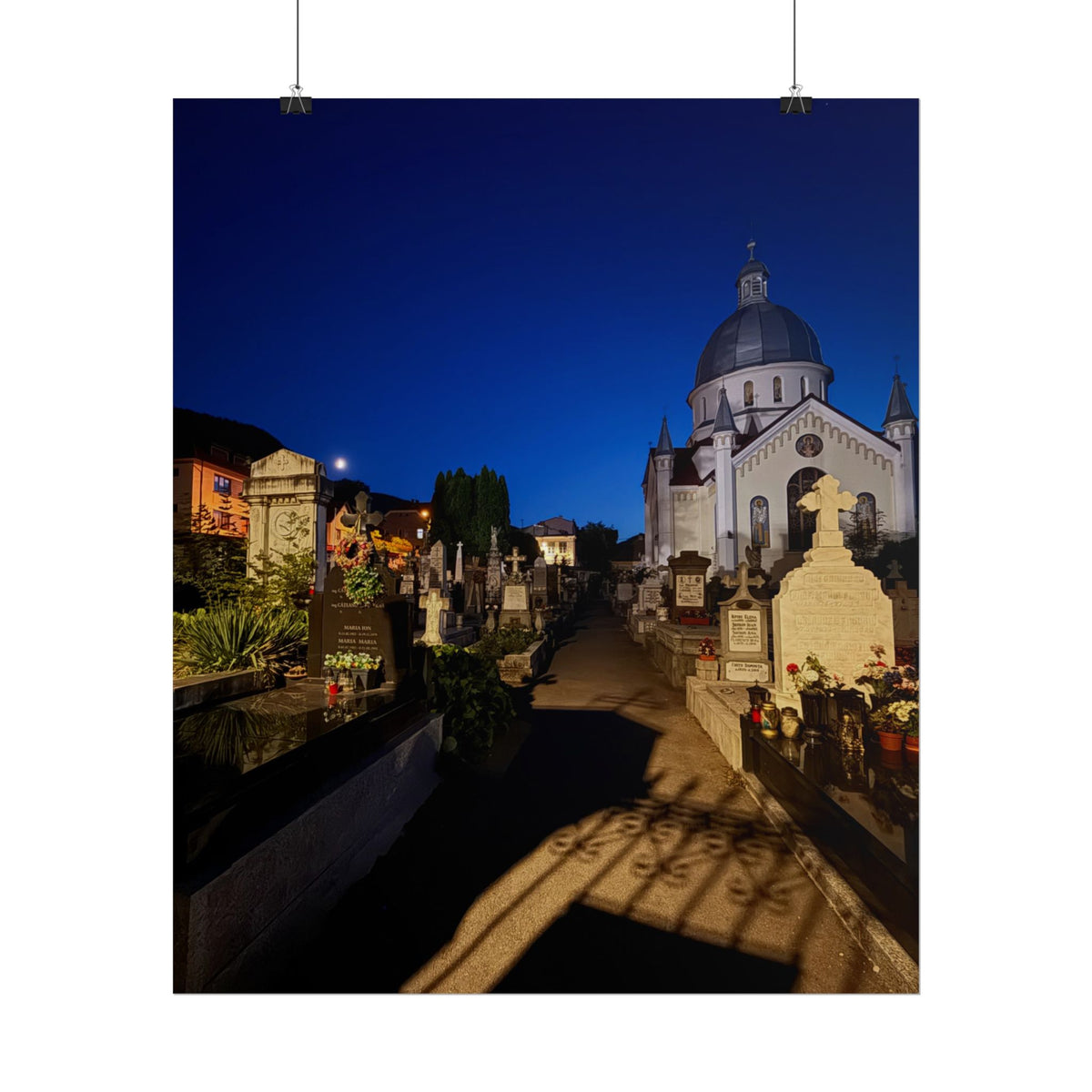 Moonrise Over Transylvania (V.1) Rolled Posters