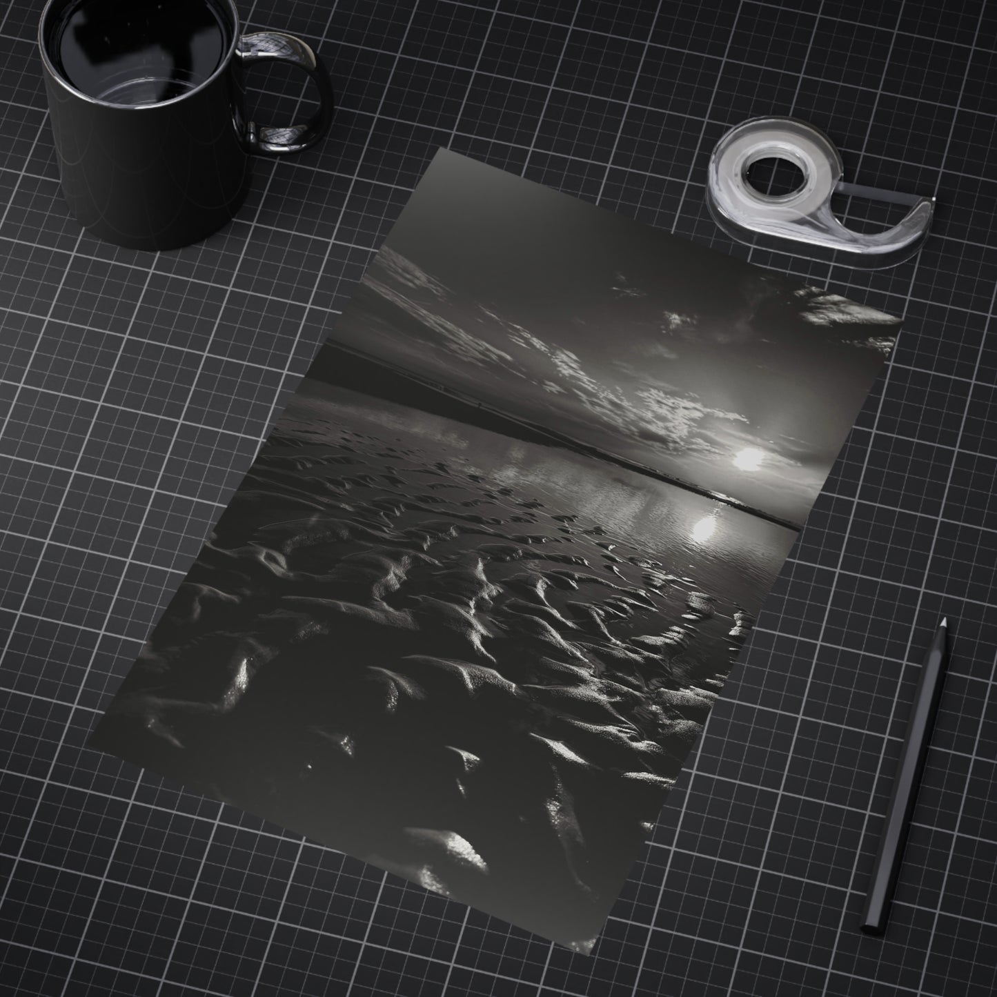 Water to Mars aka Tears of the Goddess Paper Print