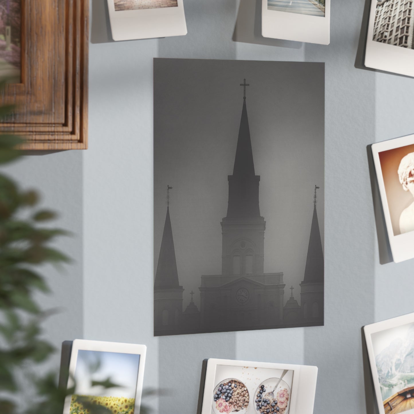 St. Louis of the Mist Paper Print