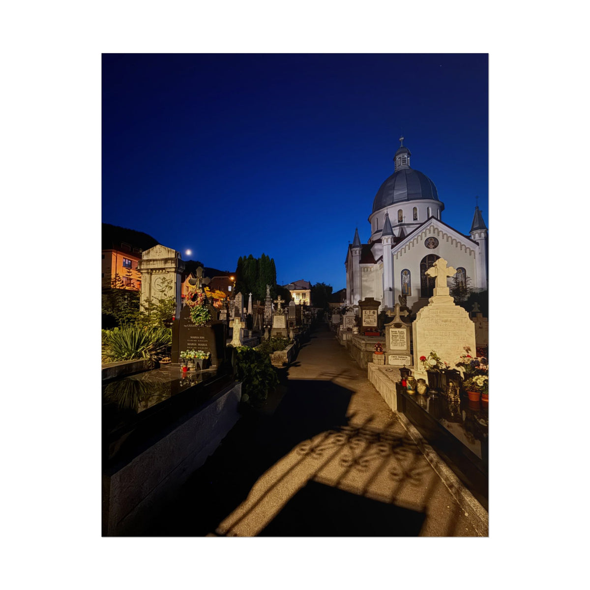 Moonrise Over Transylvania (V.1) Rolled Posters