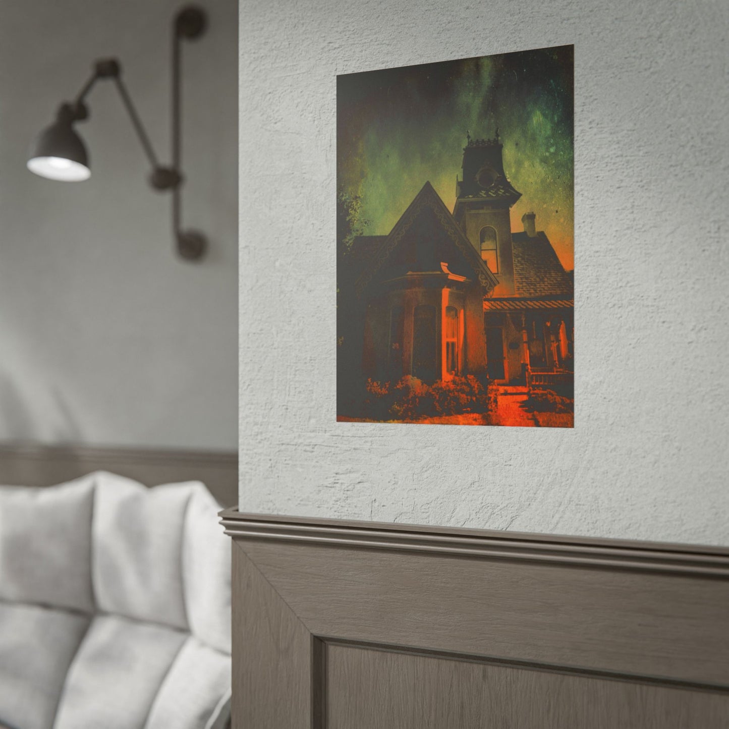 The Old House on the Left Rolled Poster
