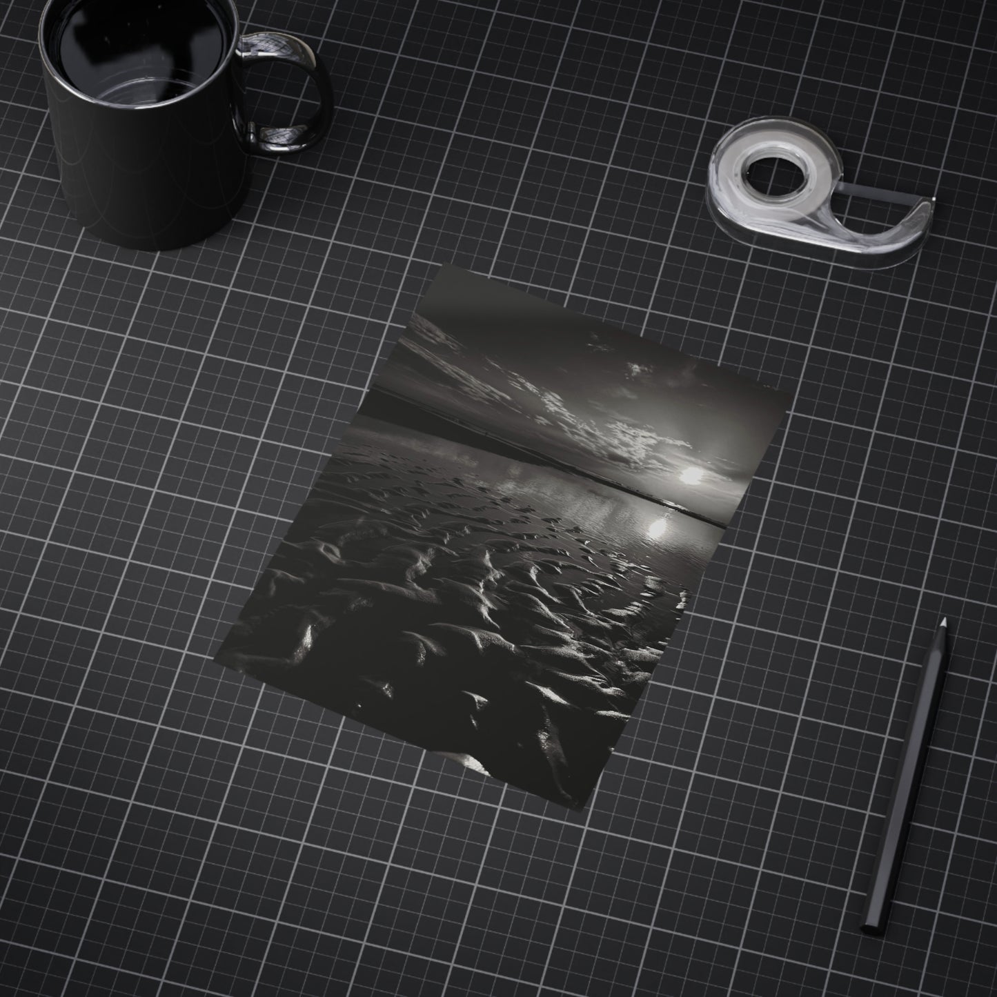 Water to Mars aka Tears of the Goddess Paper Print