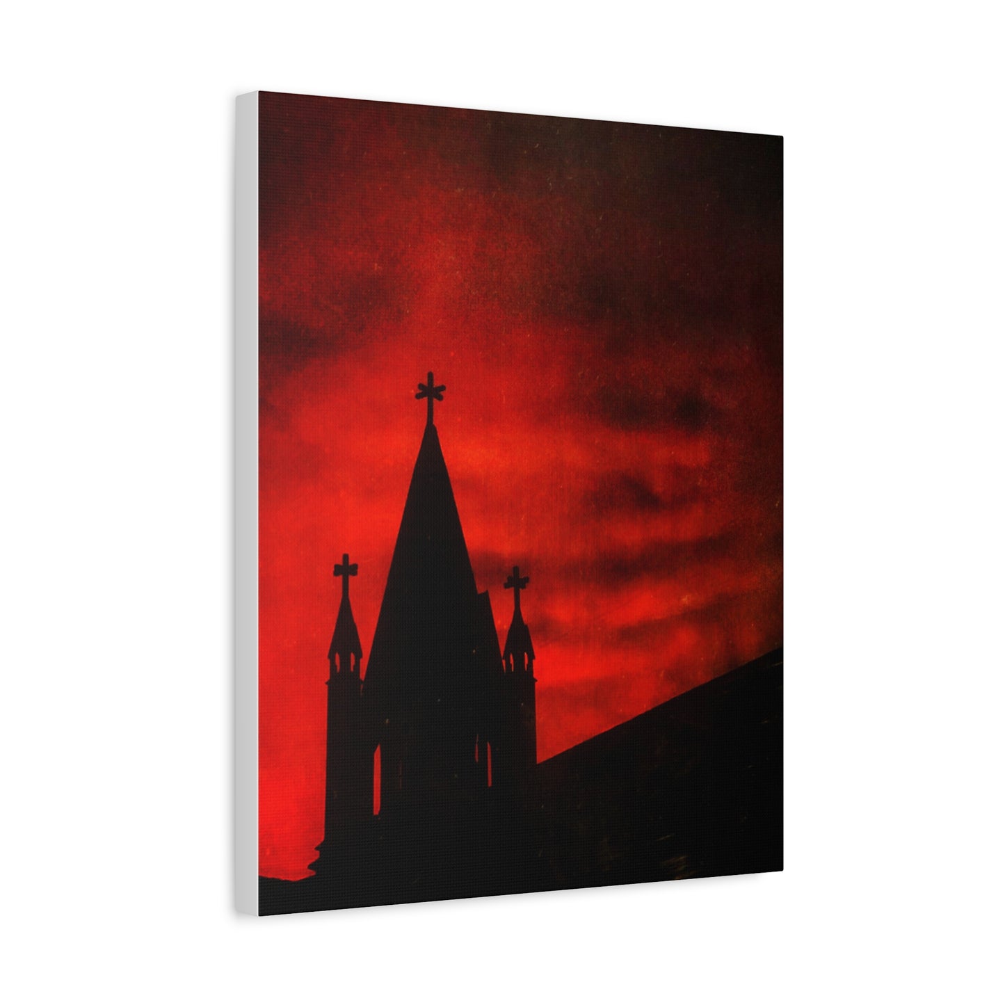 Blood Dusk Matte Canvas, Stretched, 1.25"