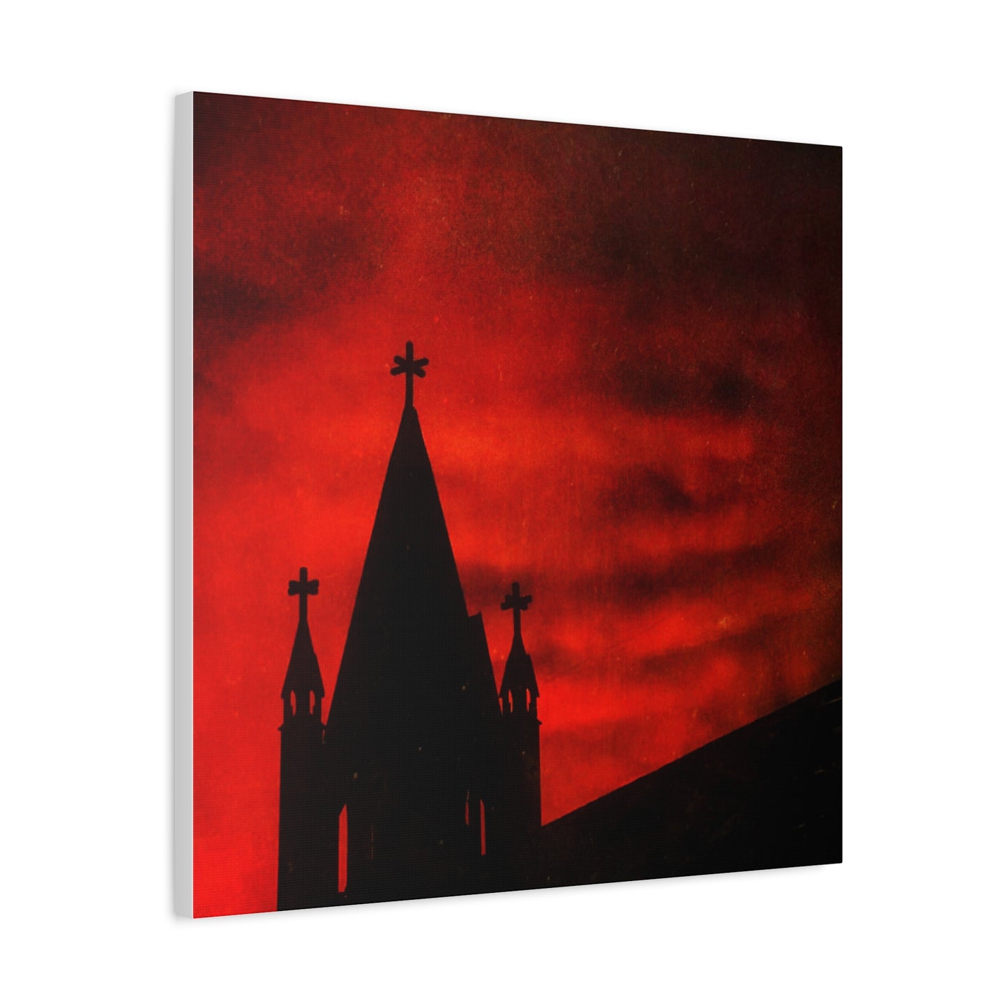 Blood Dusk Matte Canvas, Stretched, 1.25"