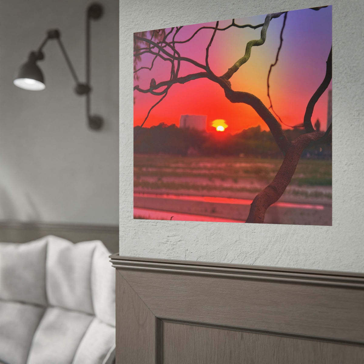 Romanian Sunset Rolled Posters