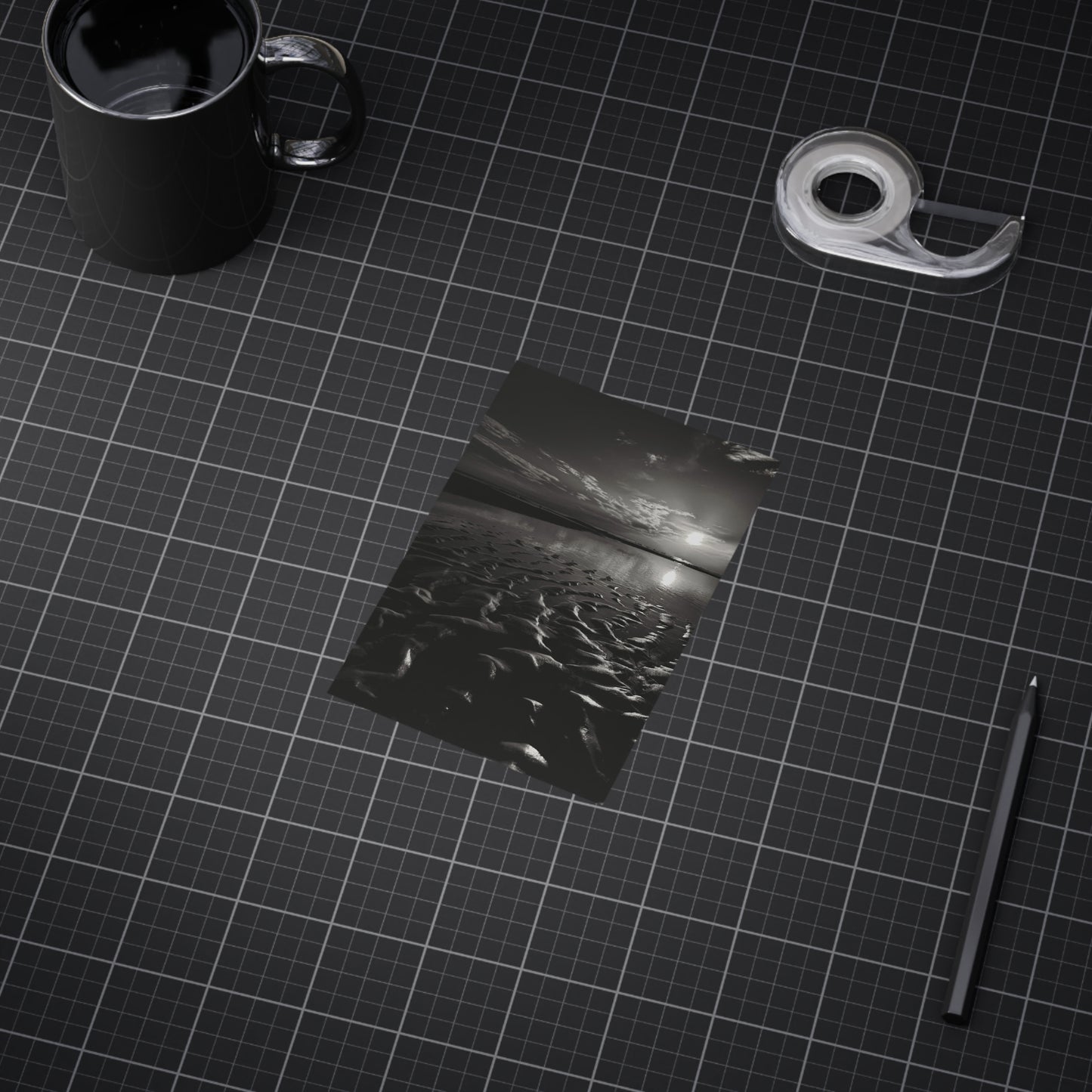 Water to Mars aka Tears of the Goddess Paper Print