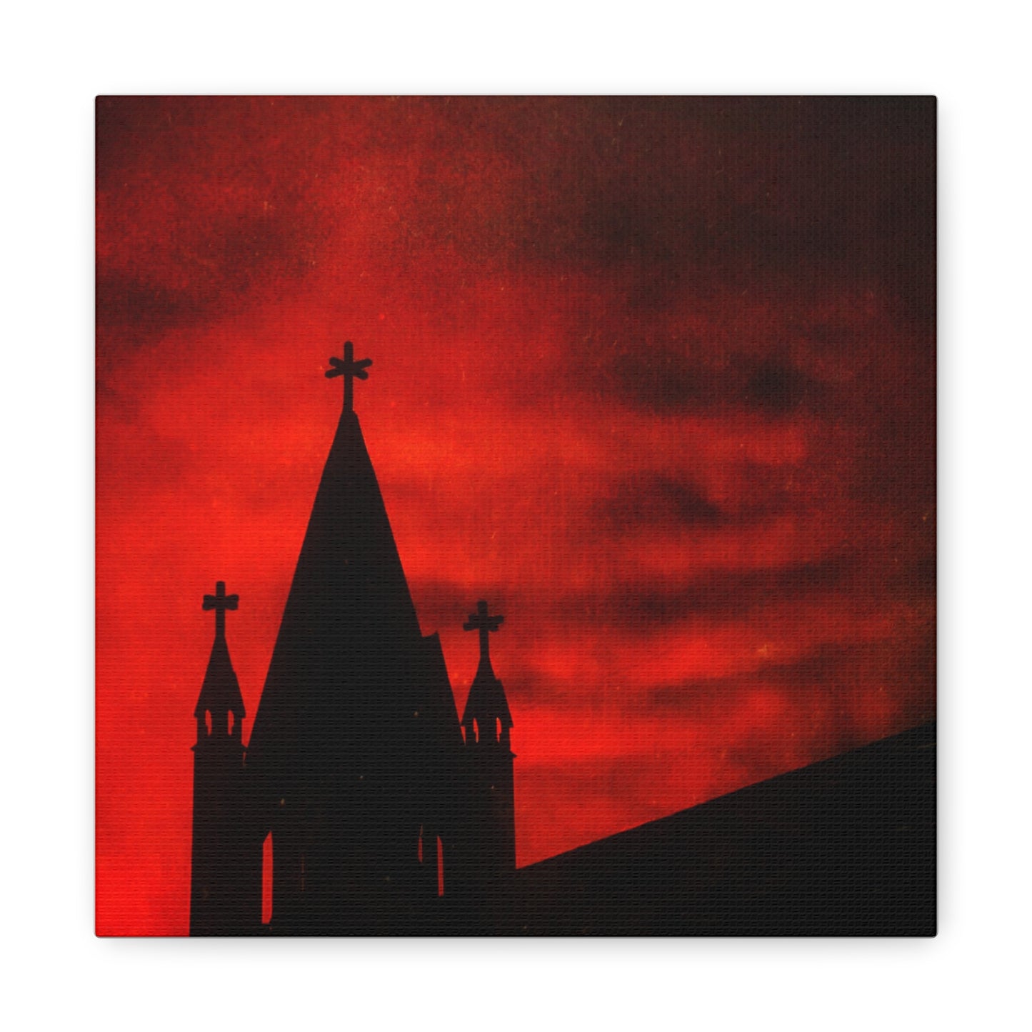 Blood Dusk Matte Canvas, Stretched, 1.25"