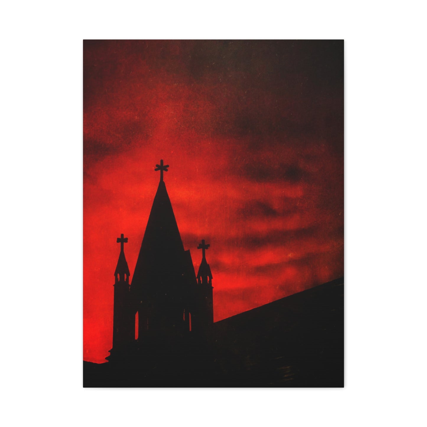 Blood Dusk Matte Canvas, Stretched, 1.25"