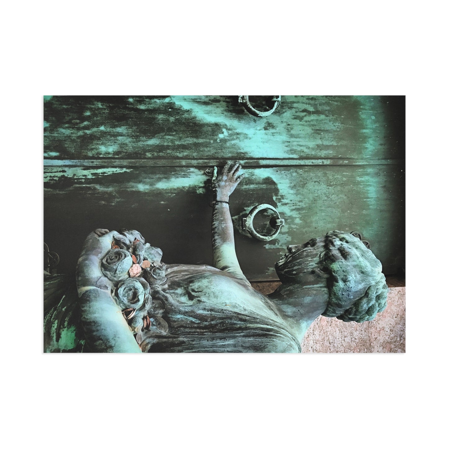 Knock Knock Fine Art Postcard