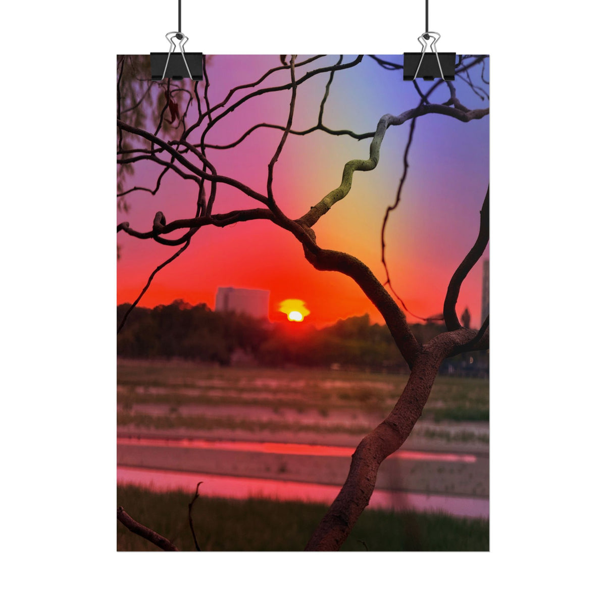 Romanian Sunset Rolled Posters