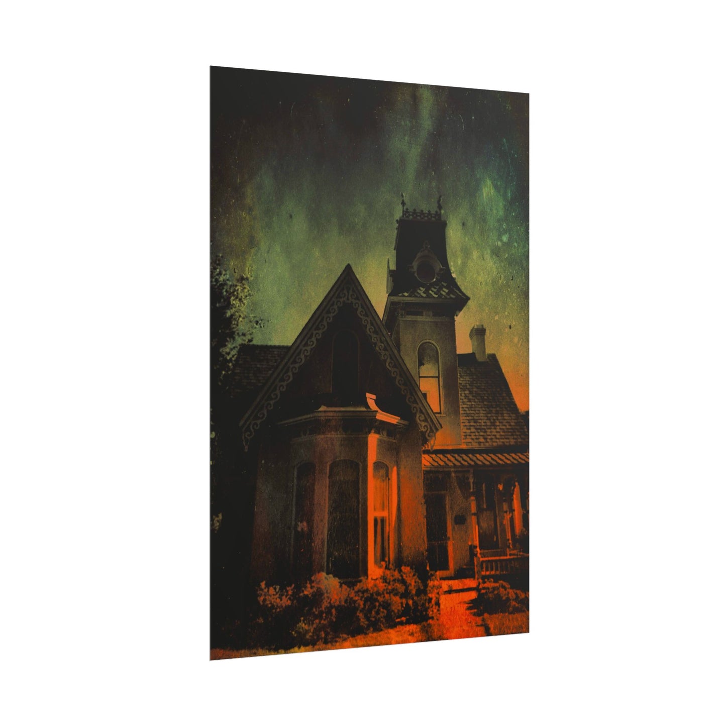The Old House on the Left Rolled Poster
