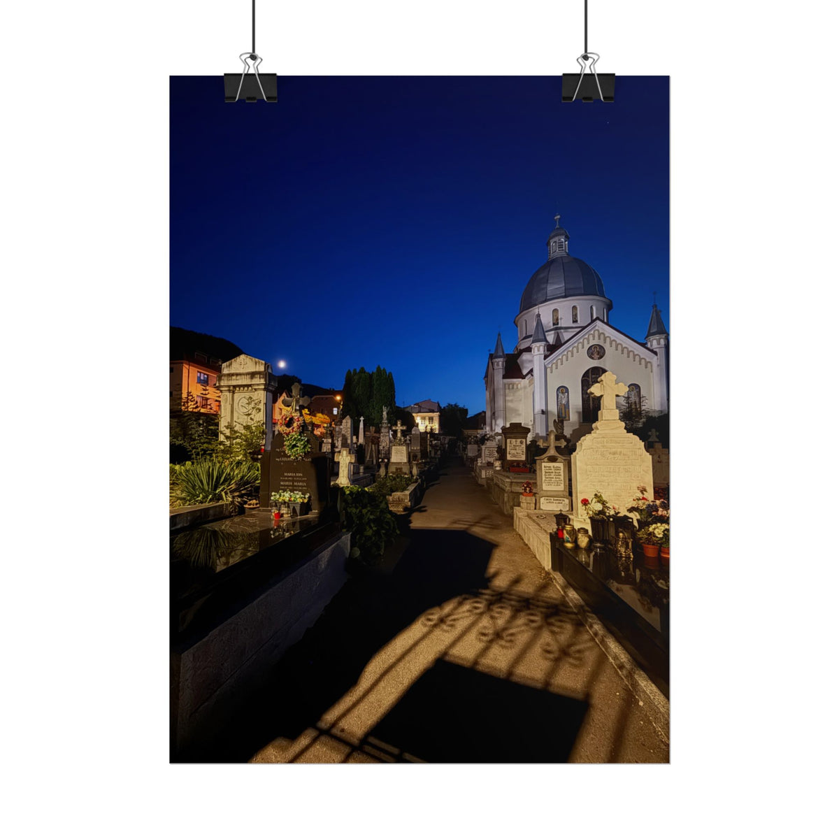 Moonrise Over Transylvania (V.1) Rolled Posters