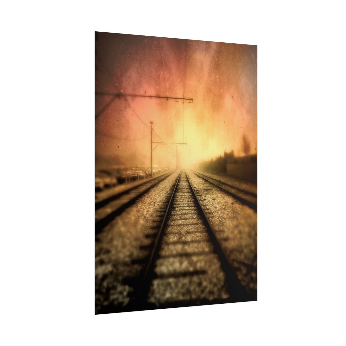 Not Staying In My Lane Rolled Poster