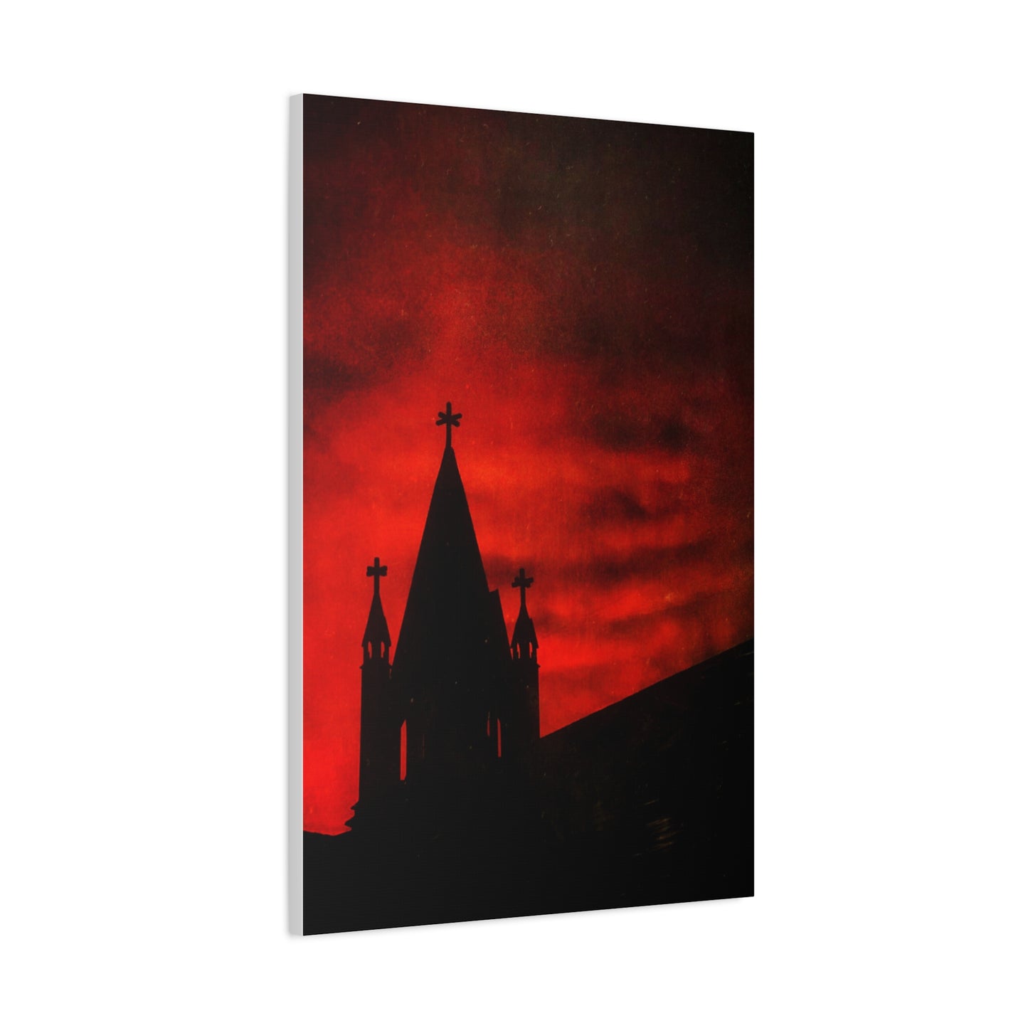 Blood Dusk Matte Canvas, Stretched, 1.25"