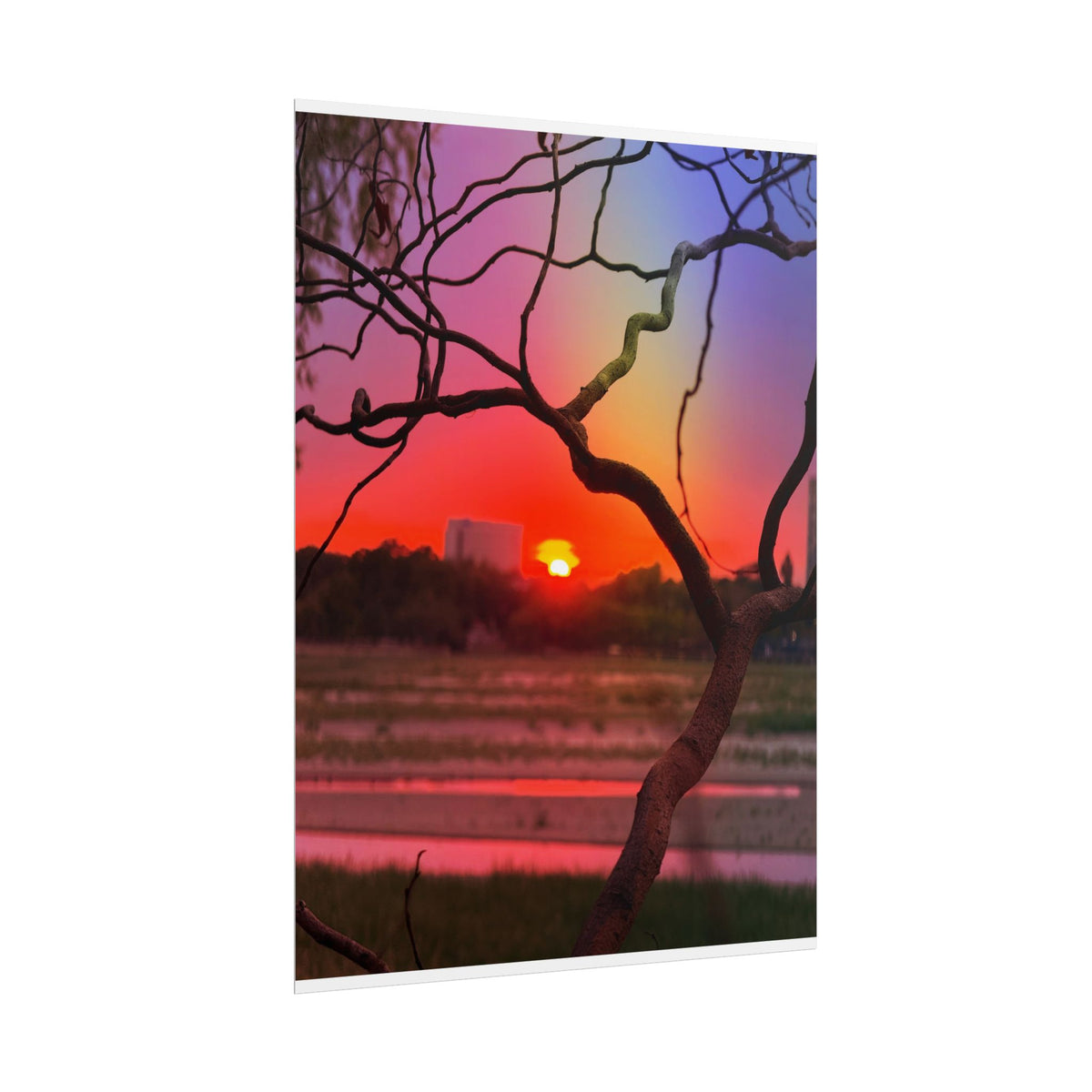 Romanian Sunset Rolled Posters