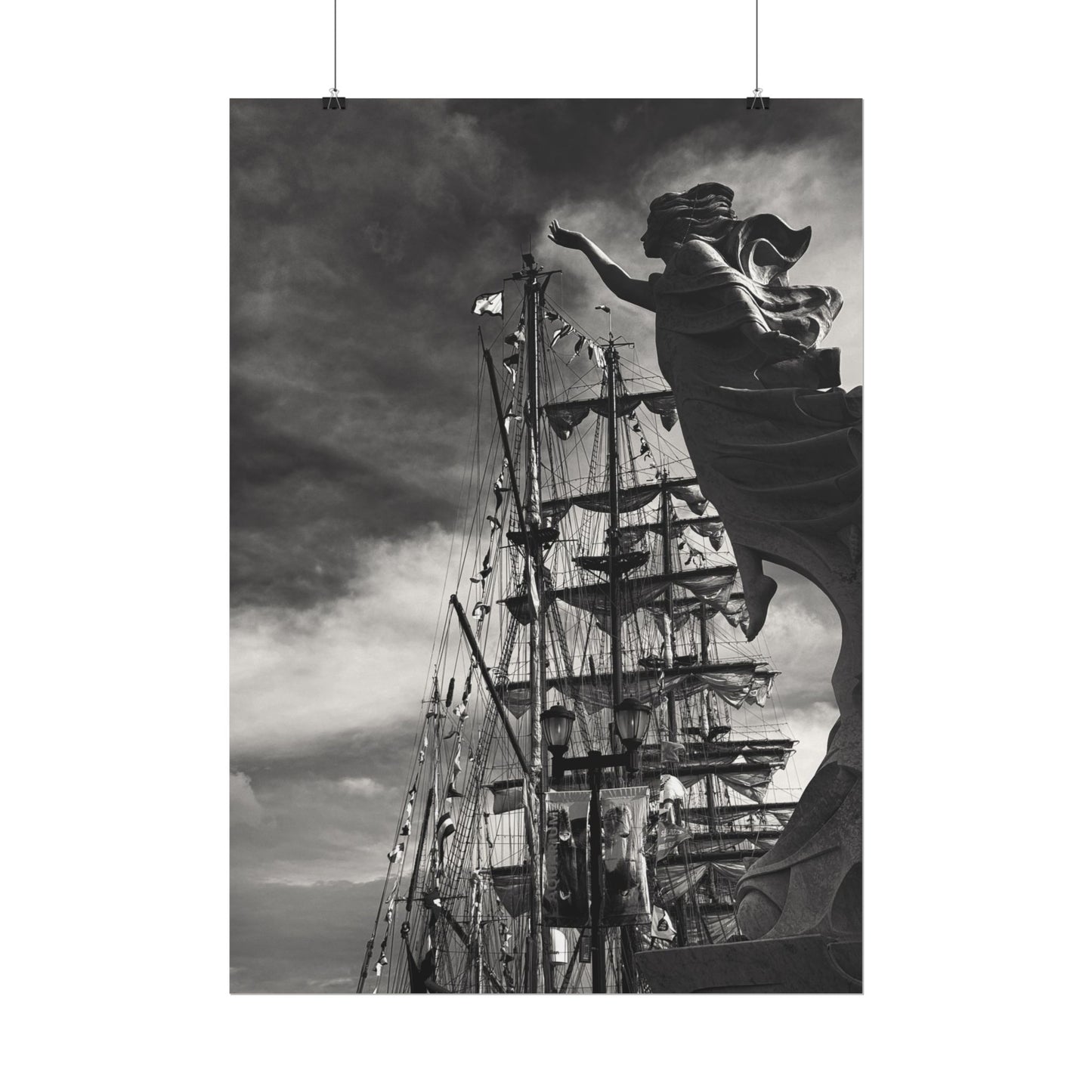 Hope and the Tall Ships Rolled Poster