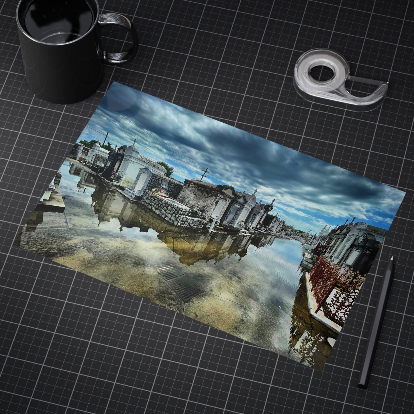 Heaven's Crossroads Paper Print