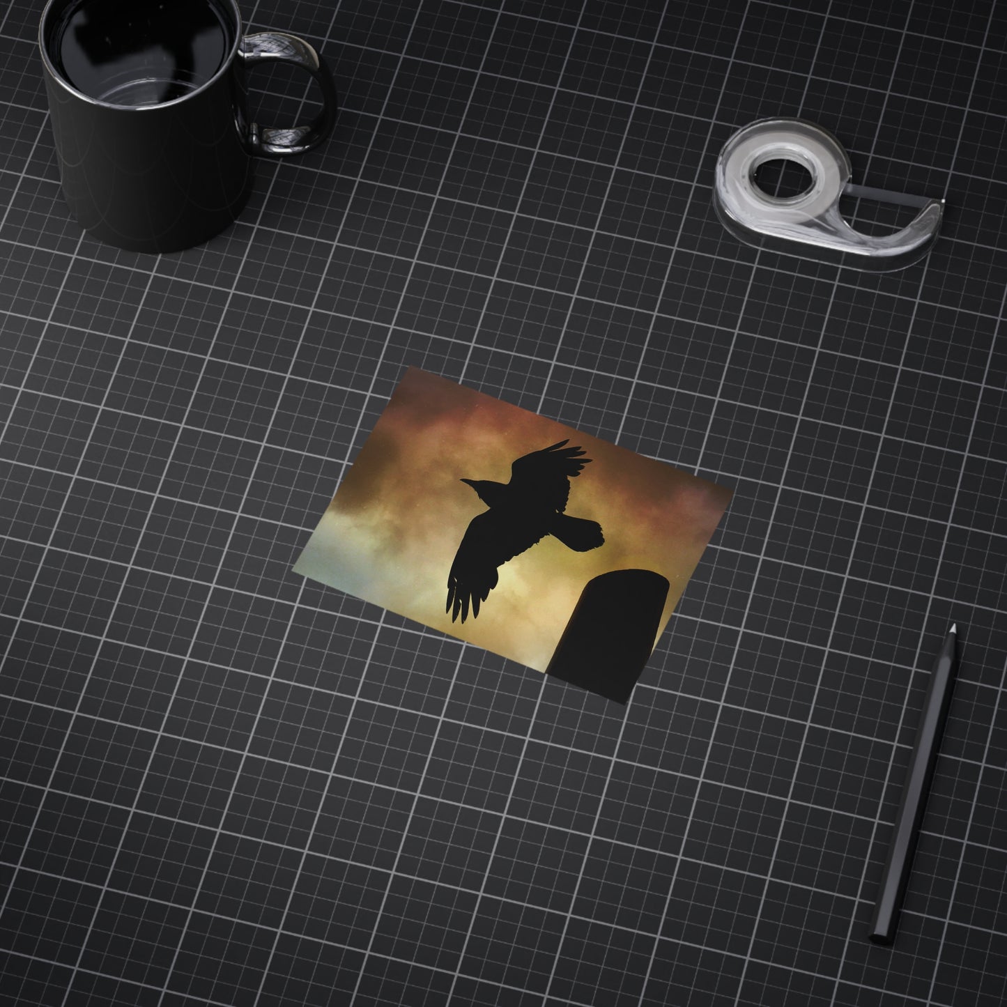 Guardian Awakens Paper Print