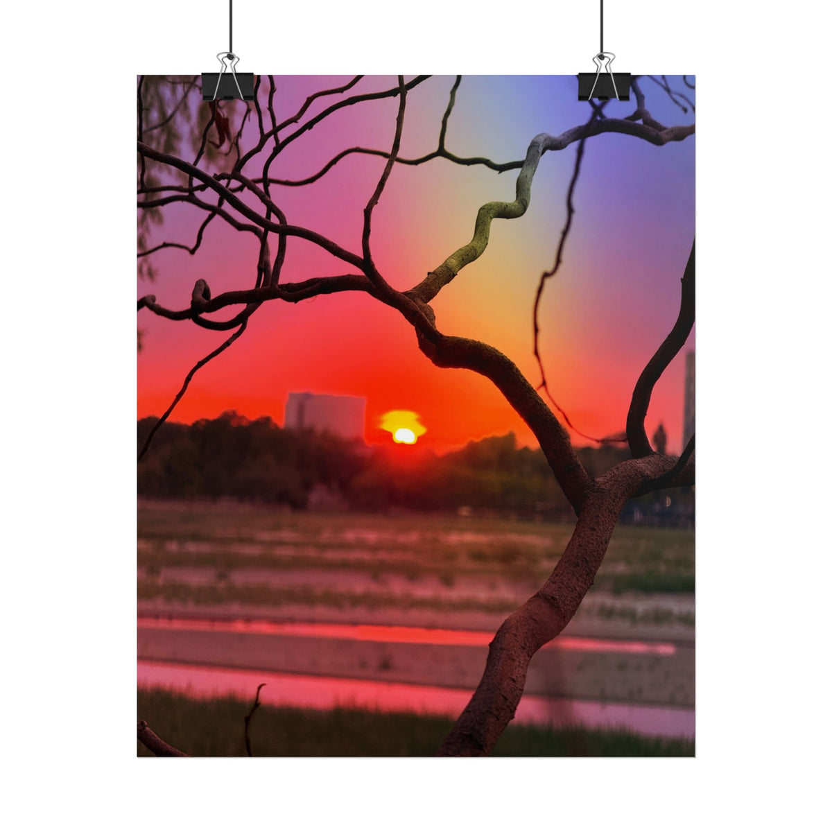 Romanian Sunset Rolled Posters