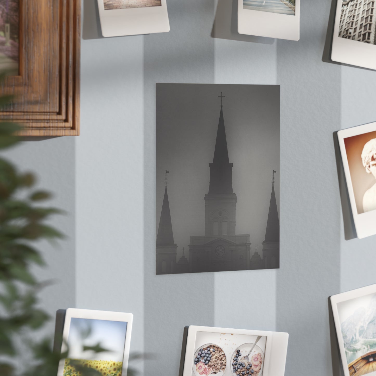 St. Louis of the Mist Paper Print
