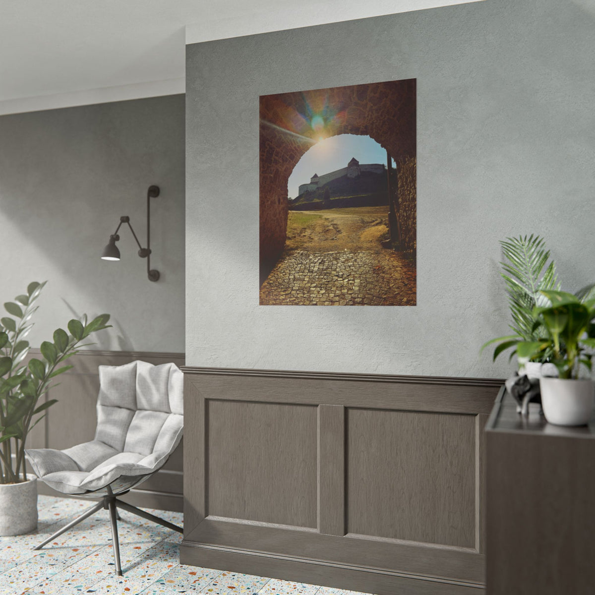 Rasnov Fortress Rolled Posters