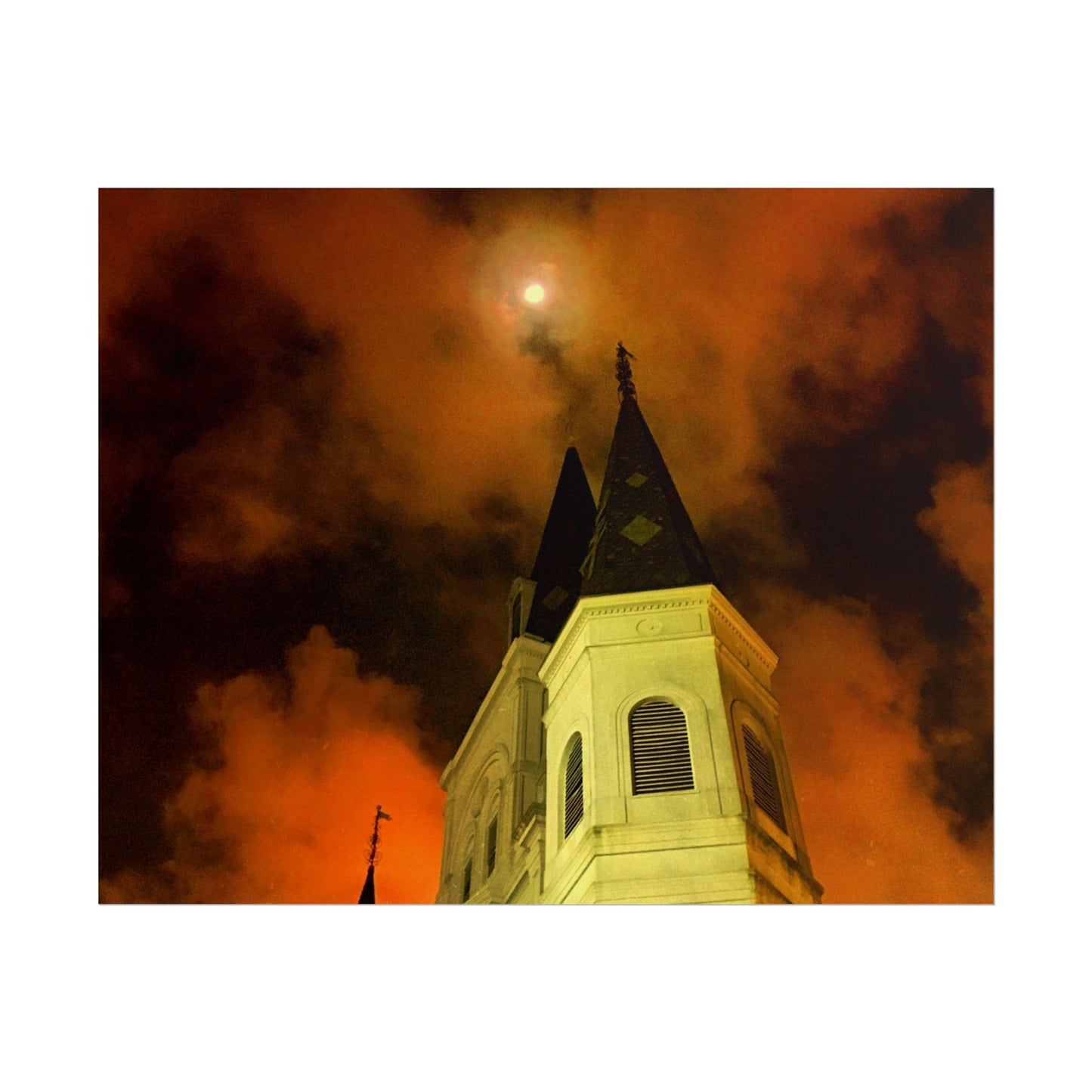Moonrise Over St. Louis (V.2) Rolled Poster
