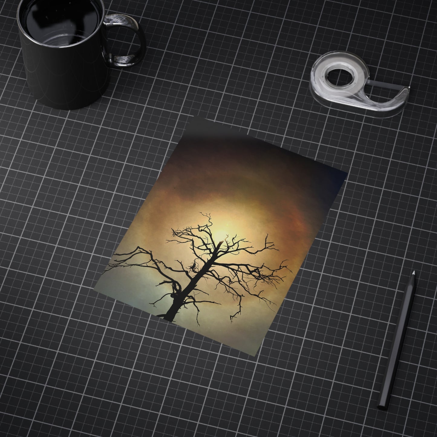The Eye Opens Paper Print
