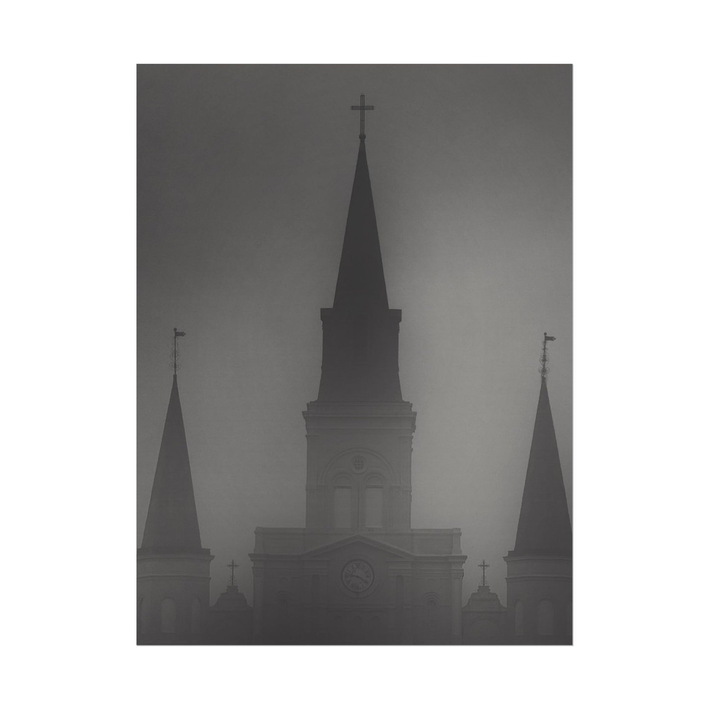 Emerging From The Mist Rolled Poster