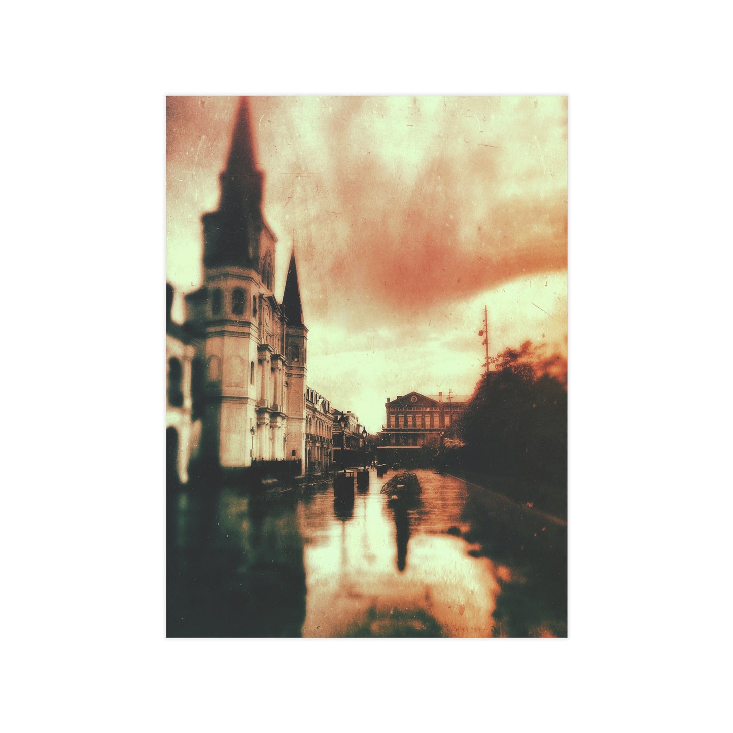 Memory of Rain Paper Print