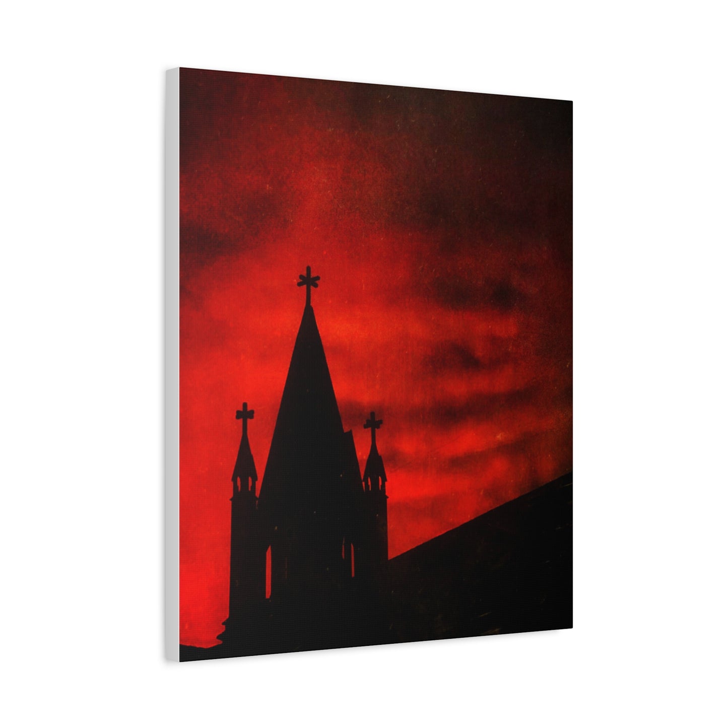 Blood Dusk Matte Canvas, Stretched, 1.25"