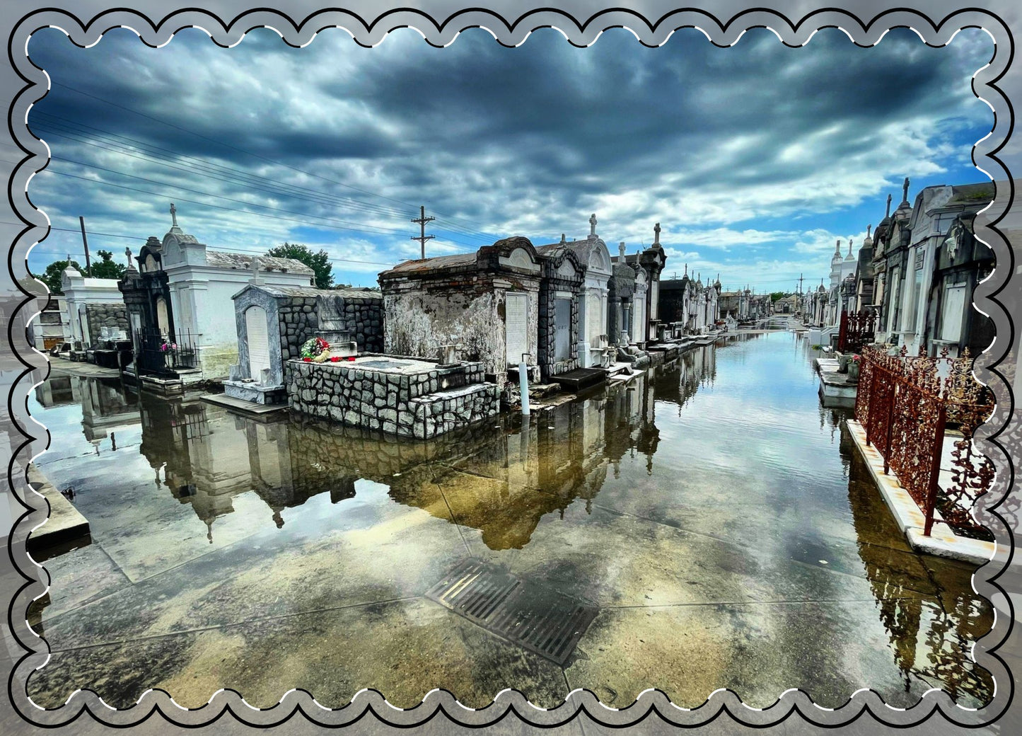 Heaven's Crossroads Flat Greeting Cards (envelopes included)
