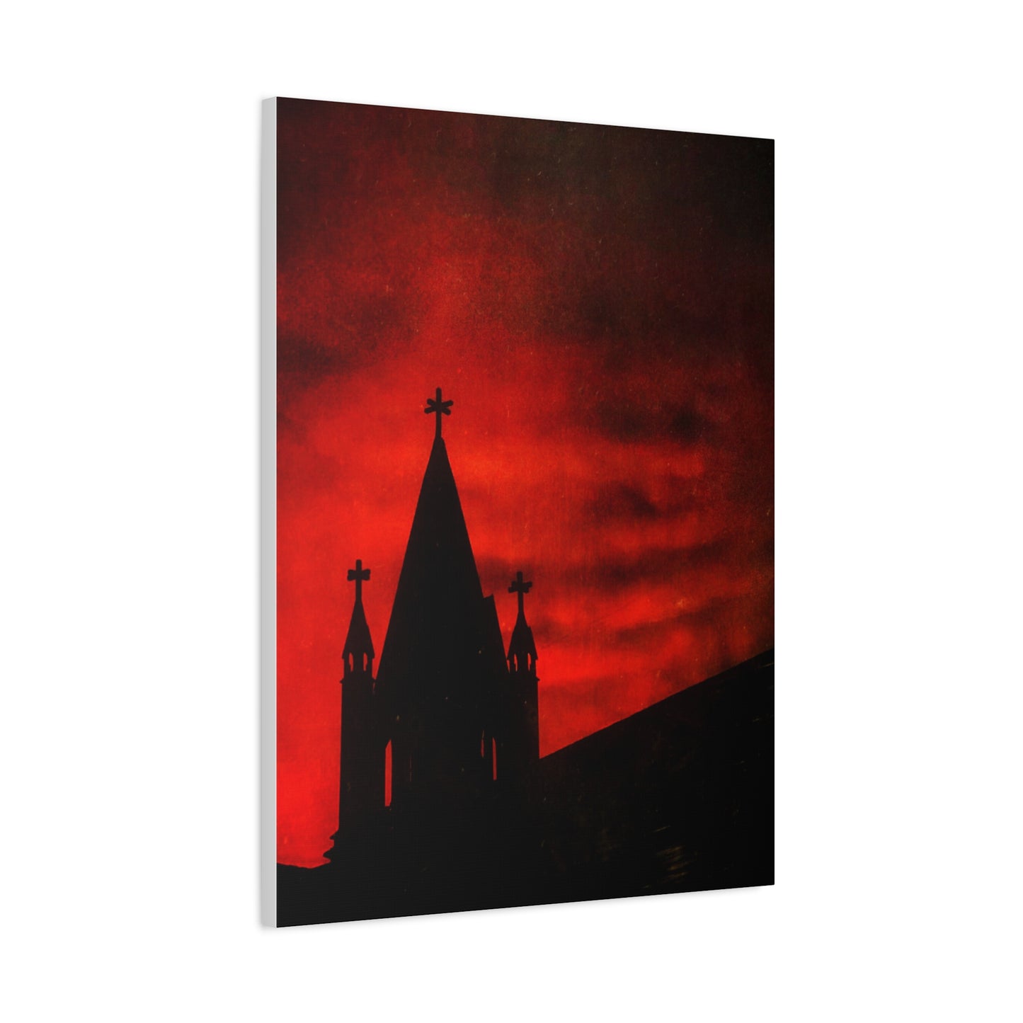 Blood Dusk Matte Canvas, Stretched, 1.25"